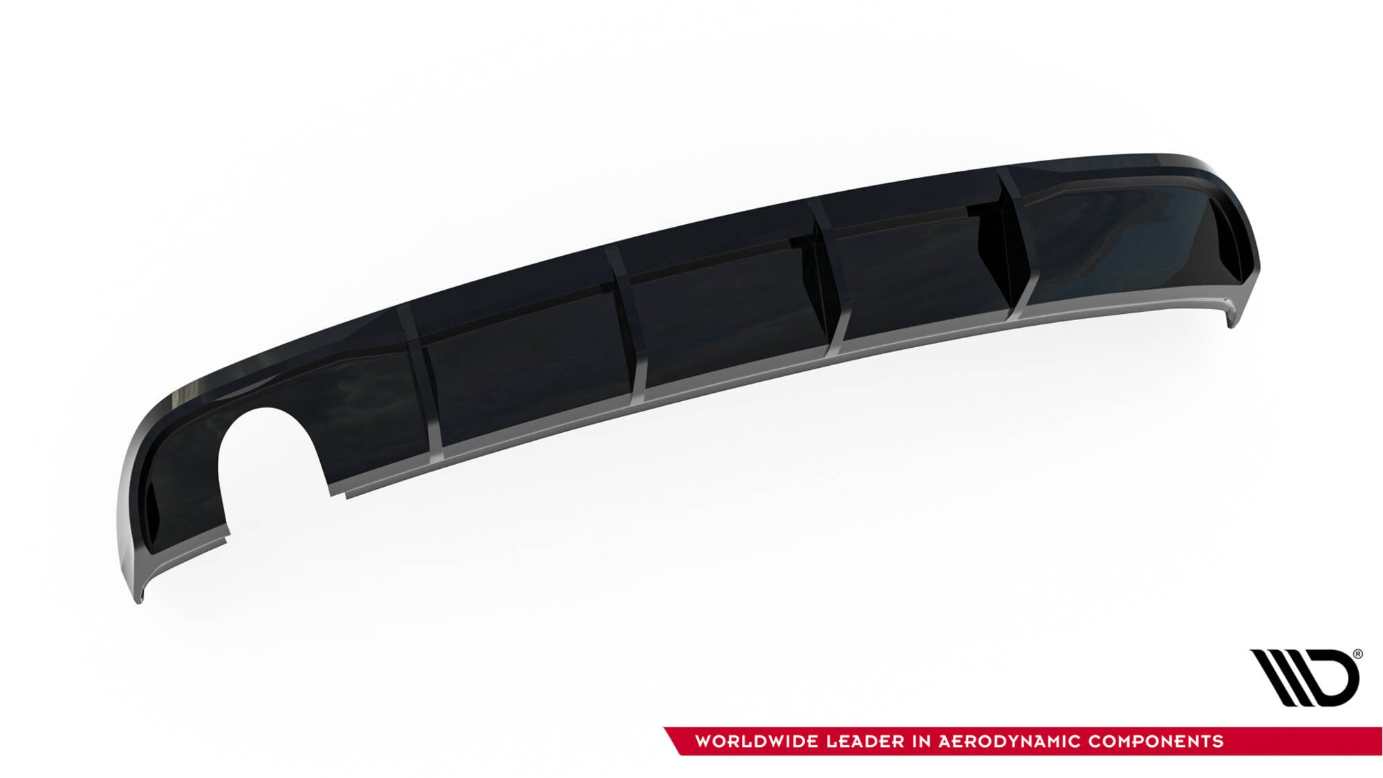 Prelungire difuzor bara spate Audi A3 Sedan 8V Facelift 2016-2020 v62 - Maxton Design