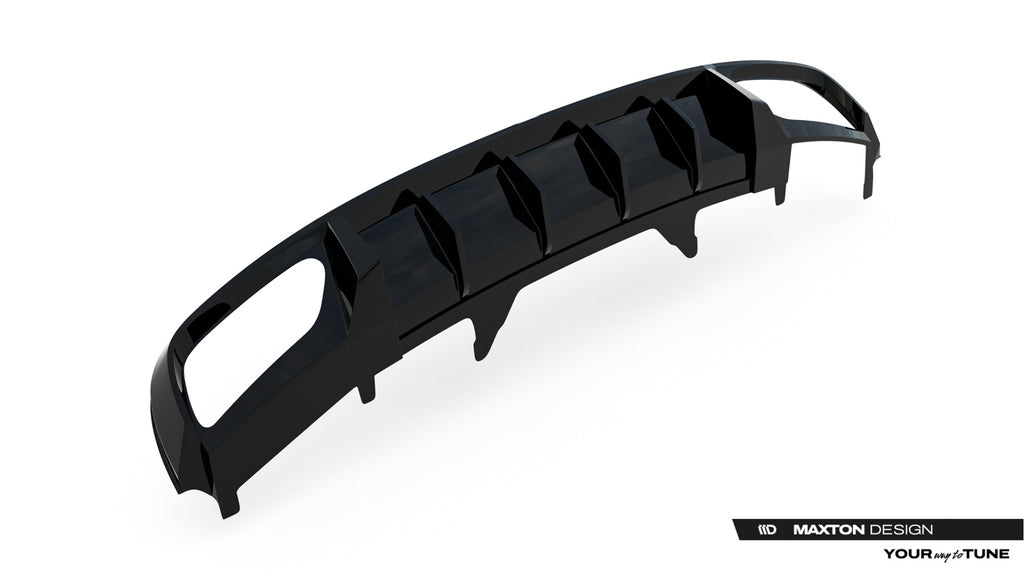Prelungire difuzor bara spate Audi A4 / A4 S-Line Sedan / Avant B9 2015-2019 v36 - Maxton Design
