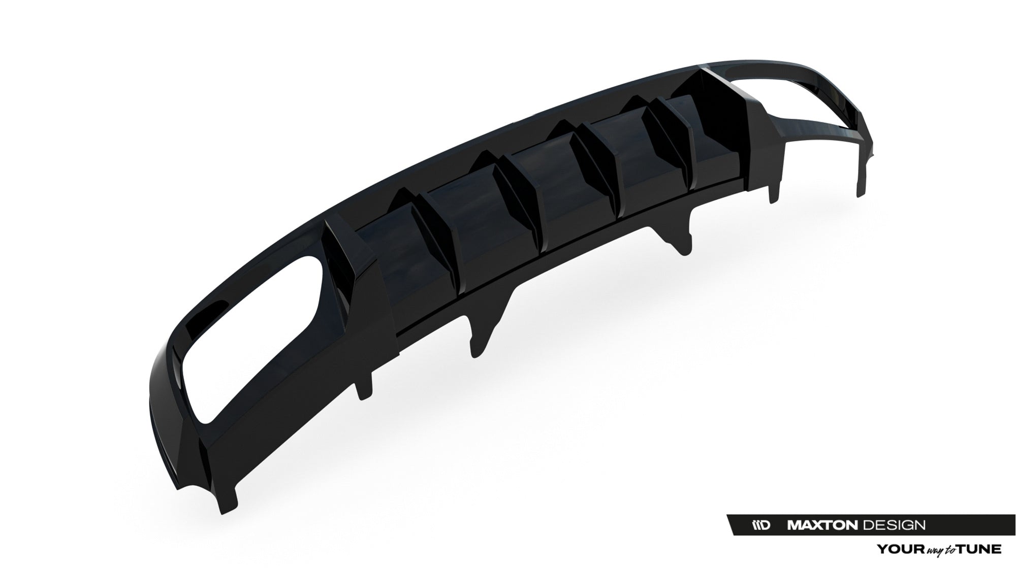 Prelungire difuzor bara spate Audi A4 / A4 S-Line Sedan / Avant B9 2015-2019 v36 - Maxton Design