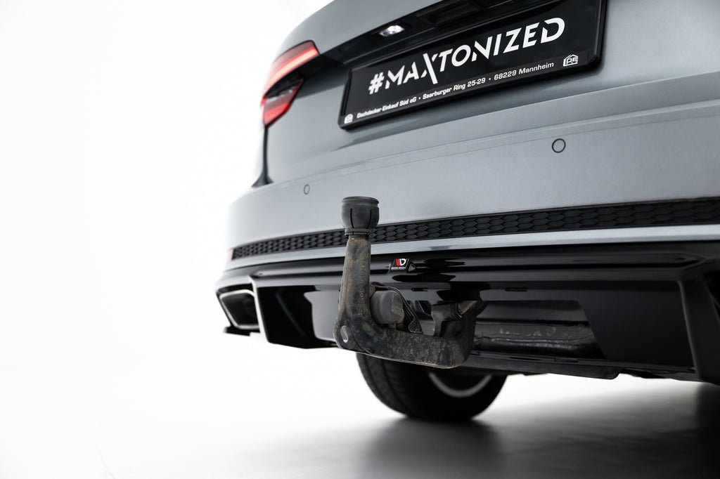 Prelungire difuzor bara spate Audi A4 / A4 S-Line Sedan / Avant B9 2015-2019 v36 - Maxton Design