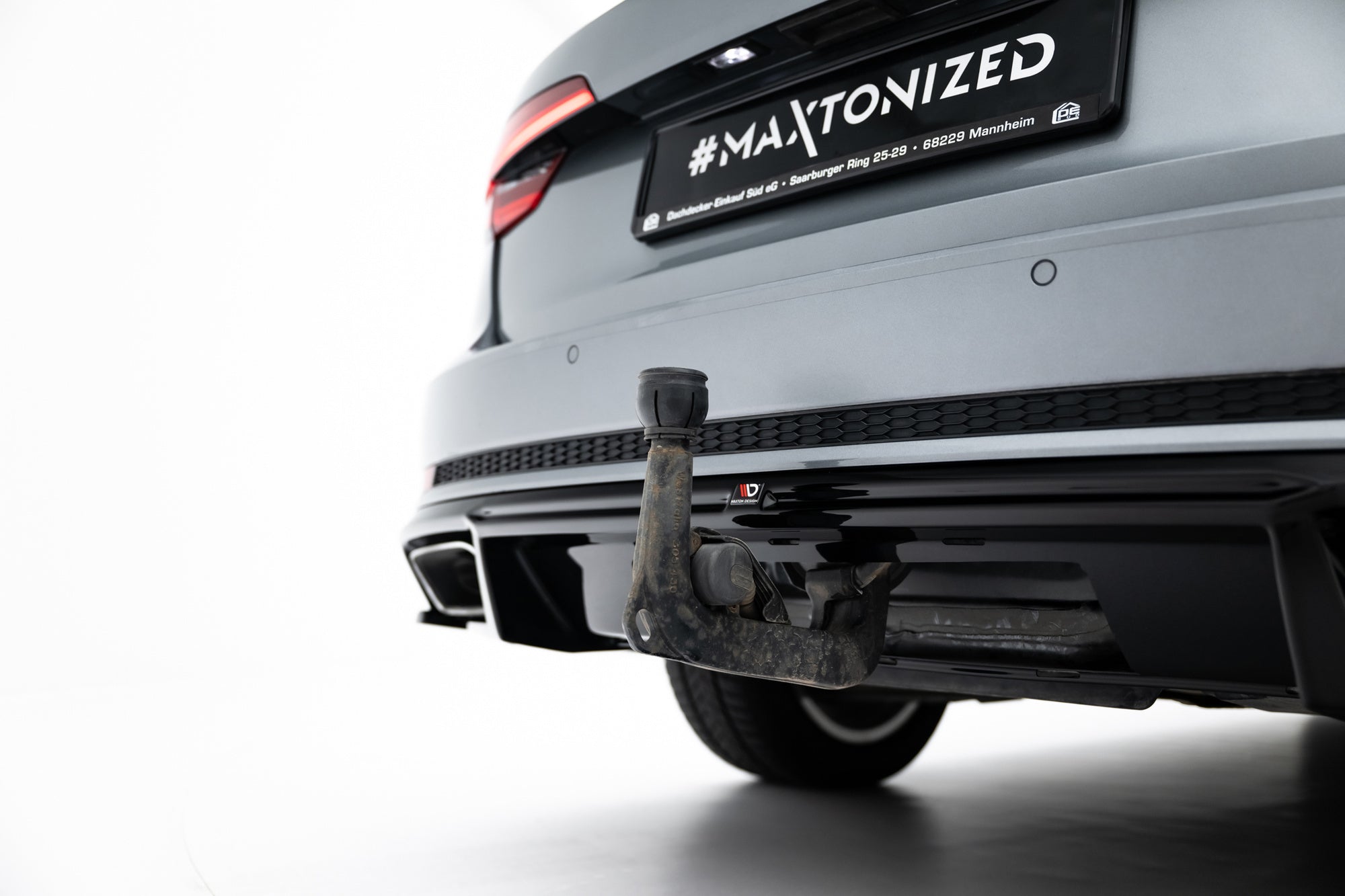 Prelungire difuzor bara spate Audi A4 / A4 S-Line Sedan / Avant B9 2015-2019 v36 - Maxton Design