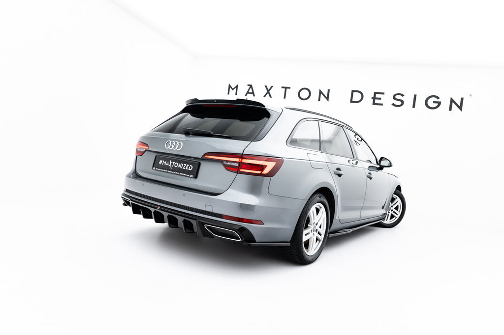Prelungire difuzor bara spate Audi A4 / A4 S-Line Sedan / Avant B9 2015-2019 v36 - Maxton Design