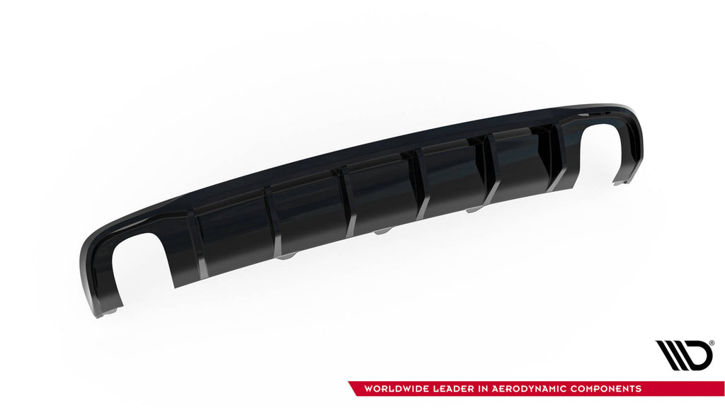 Prelungire difuzor bara spate Audi A4 B8 Facelift 2011-2015 v33 - Maxton Design