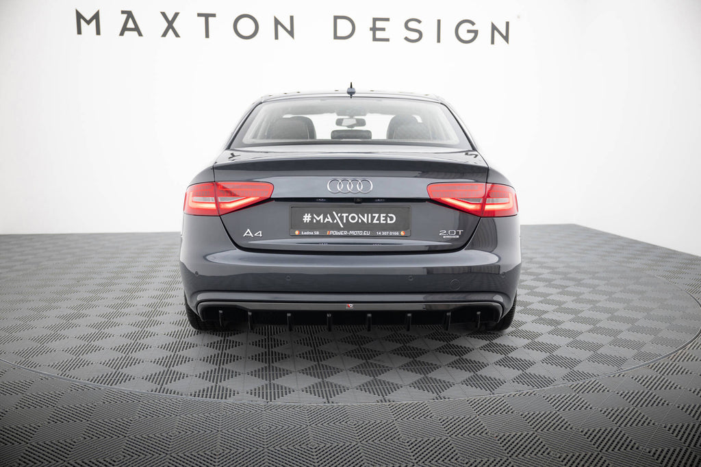 Prelungire difuzor bara spate Audi A4 B8 Facelift 2011-2015 v34 - Maxton Design