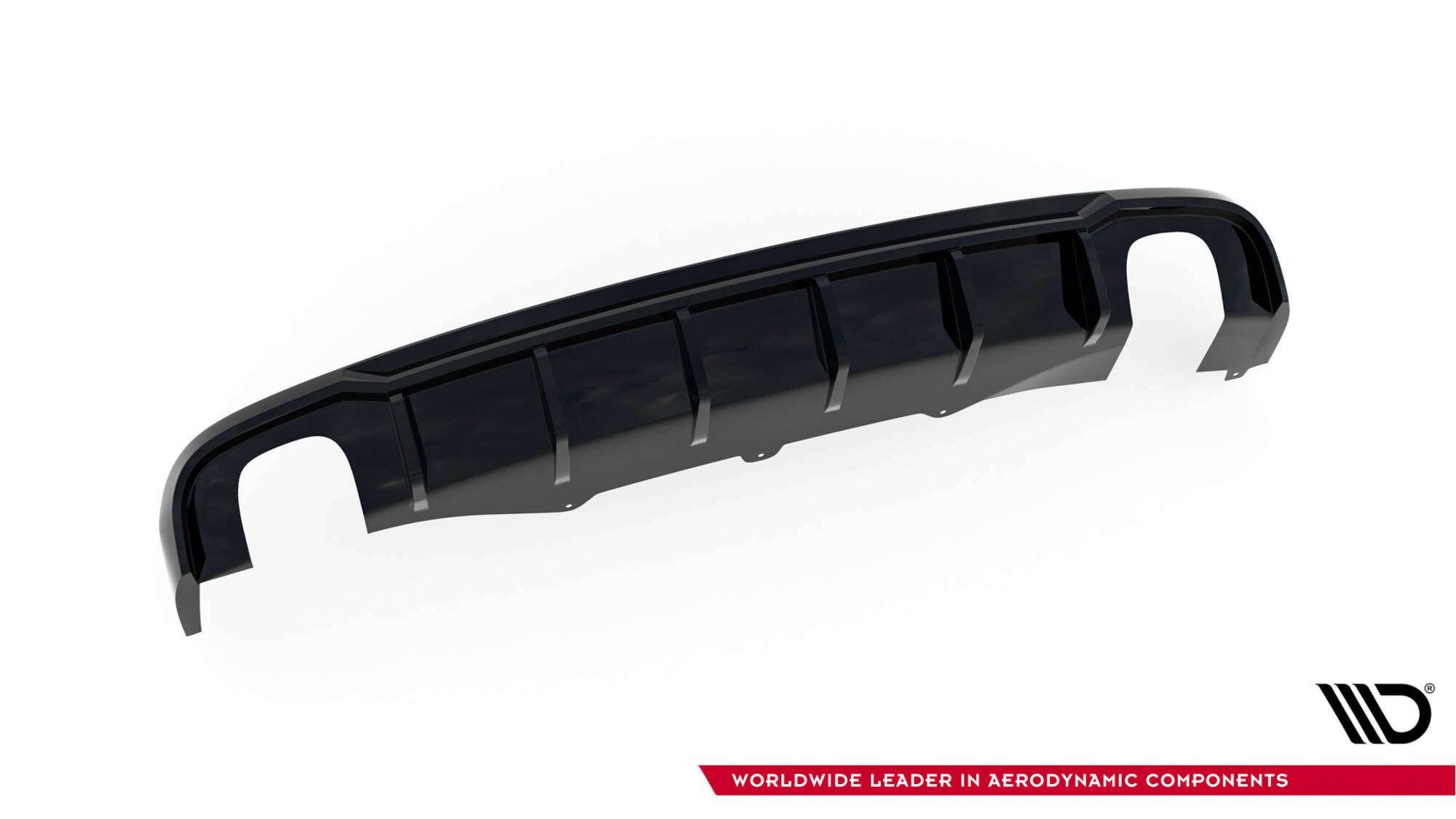 Prelungire difuzor bara spate Audi A4 B8 2007-2011 v29 - Maxton Design