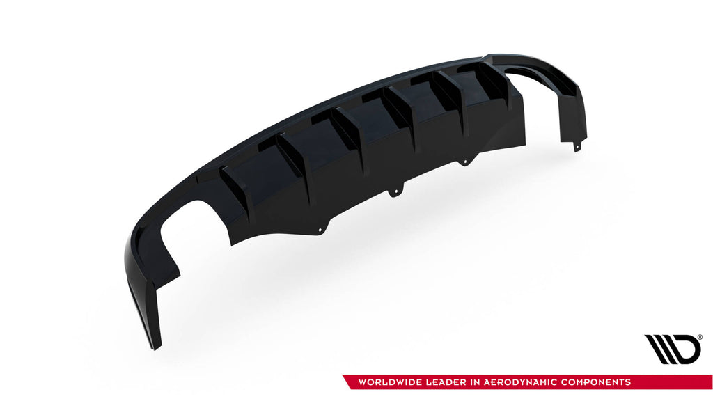 Prelungire difuzor bara spate Audi A4 B8 2007-2011 v29 - Maxton Design