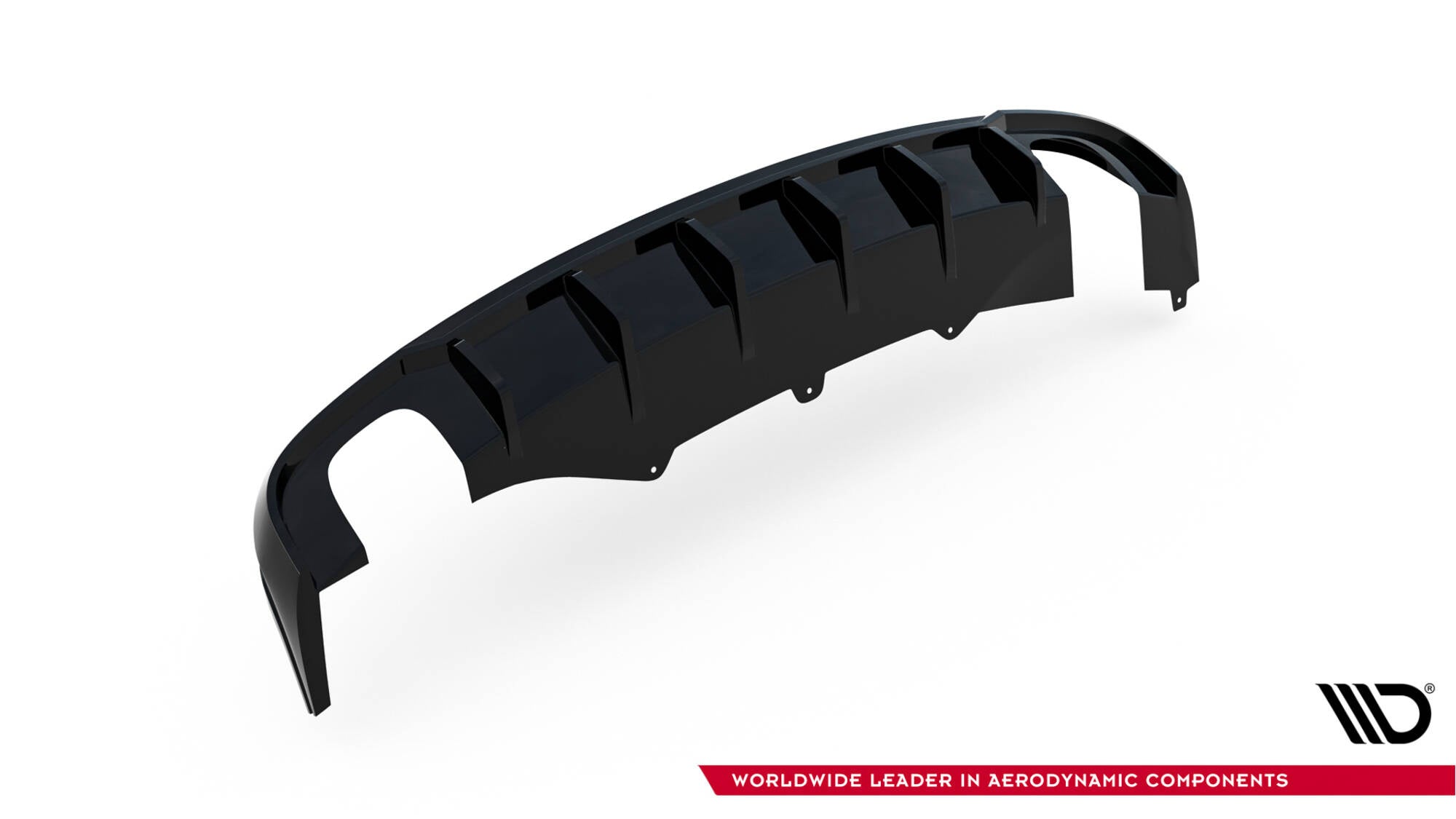 Prelungire difuzor bara spate Audi A4 B8 2007-2011 v29 - Maxton Design