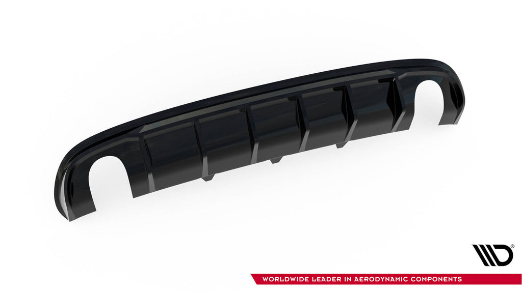 Prelungire difuzor bara spate Audi A4 S-Line Sedan / Avant B8 2008-2011 v31 - Maxton Design