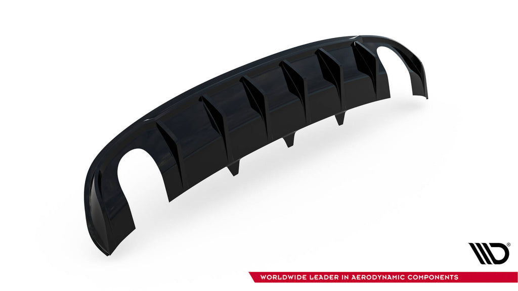 Prelungire difuzor bara spate Audi A4 S-Line Sedan / Avant B8 2008-2011 v31 - Maxton Design