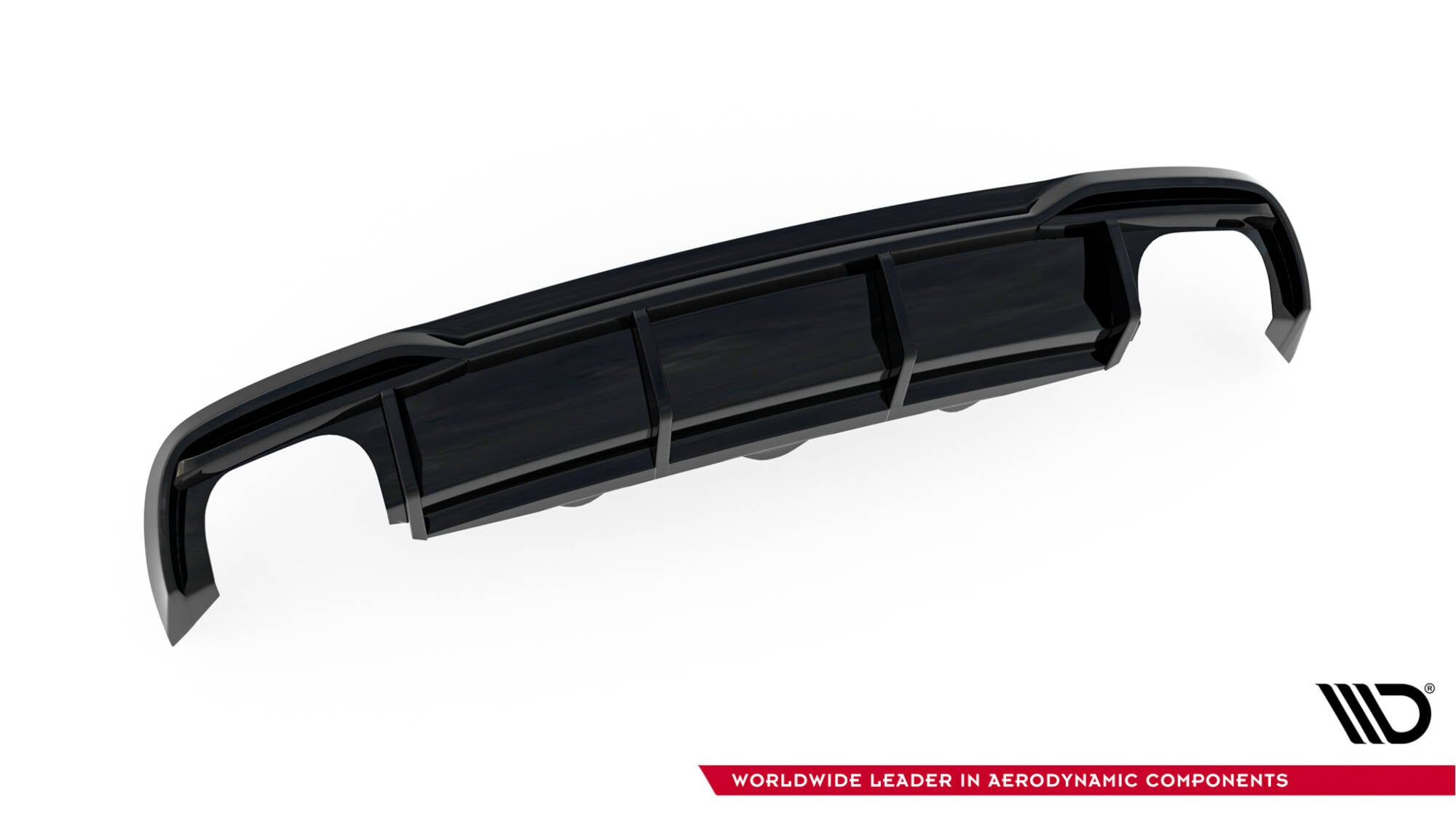 Prelungire difuzor bara spate Audi A5 Sportback 8T Facelift 2011-2016 v45 - Maxton Design