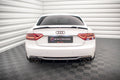 Prelungire difuzor bara spate Audi A5 Sportback 8T Facelift 2011-2016 v45 - Maxton Design