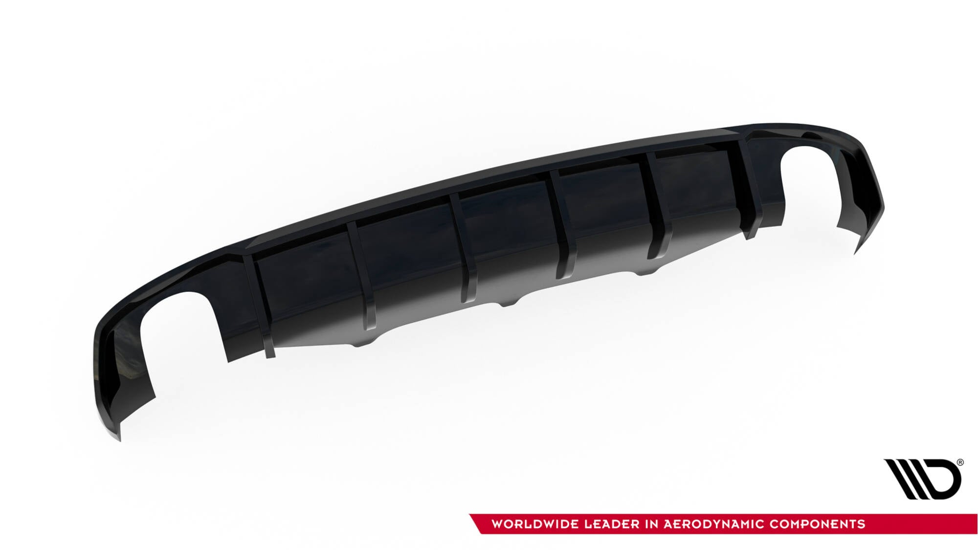 Prelungire difuzor bara spate Audi A7 S-Line C7 2010-2014 v12 - Maxton Design