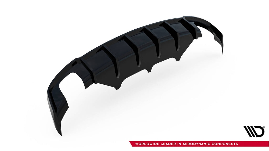 Prelungire difuzor bara spate Audi A7 S-Line C7 2010-2014 v12 - Maxton Design