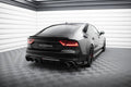Prelungire difuzor bara spate Audi A7 S-Line C7 2010-2014 v12 - Maxton Design
