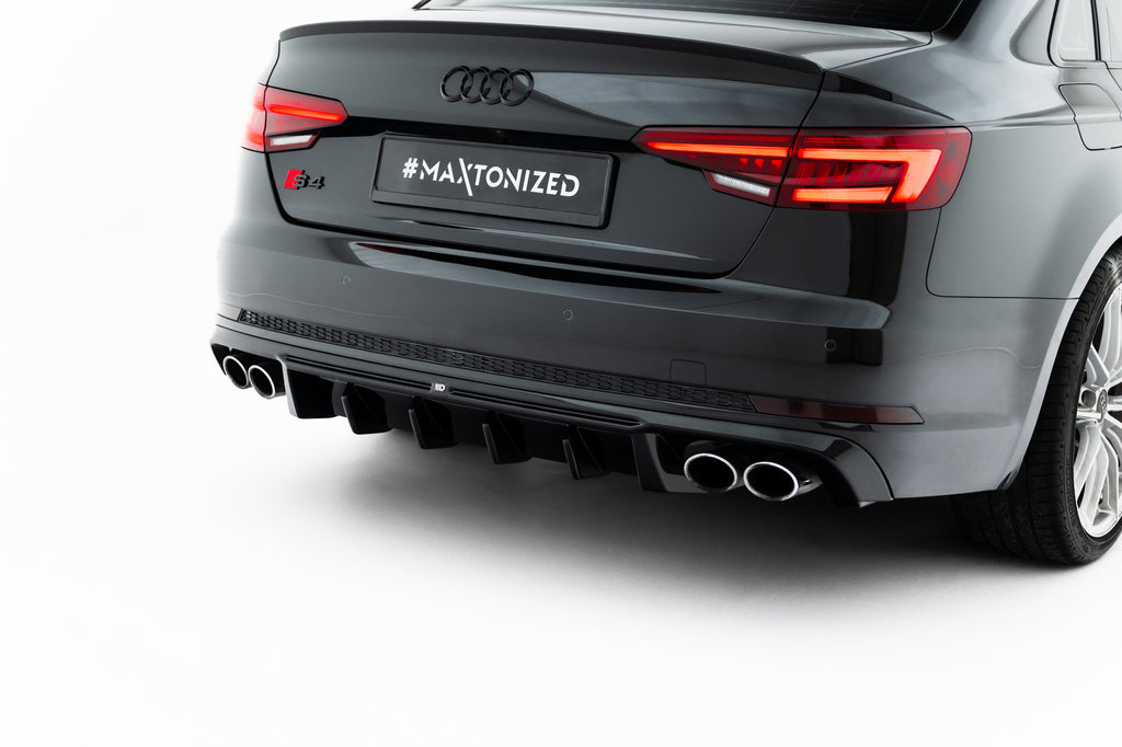 Prelungire difuzor bara spate Audi S4 Sedan / Avant B9 2016-2019 v35 - Maxton Design