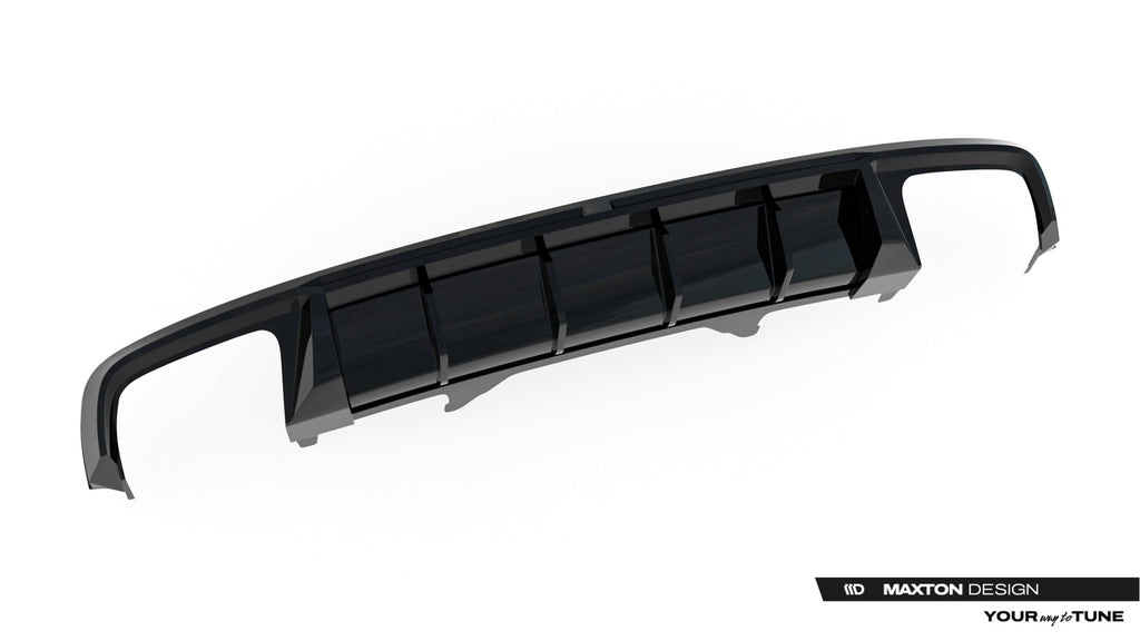 Prelungire difuzor bara spate Audi S4 Sedan / Avant B9 2016-2019 v35 - Maxton Design