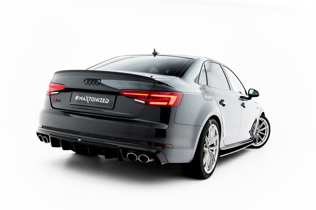 Prelungire difuzor bara spate Audi S4 Sedan / Avant B9 2016-2019 v35 - Maxton Design