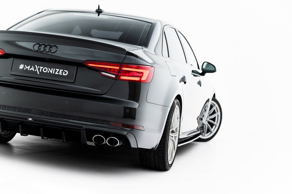 Prelungire difuzor bara spate Audi S4 Sedan / Avant B9 2016-2019 v35 - Maxton Design