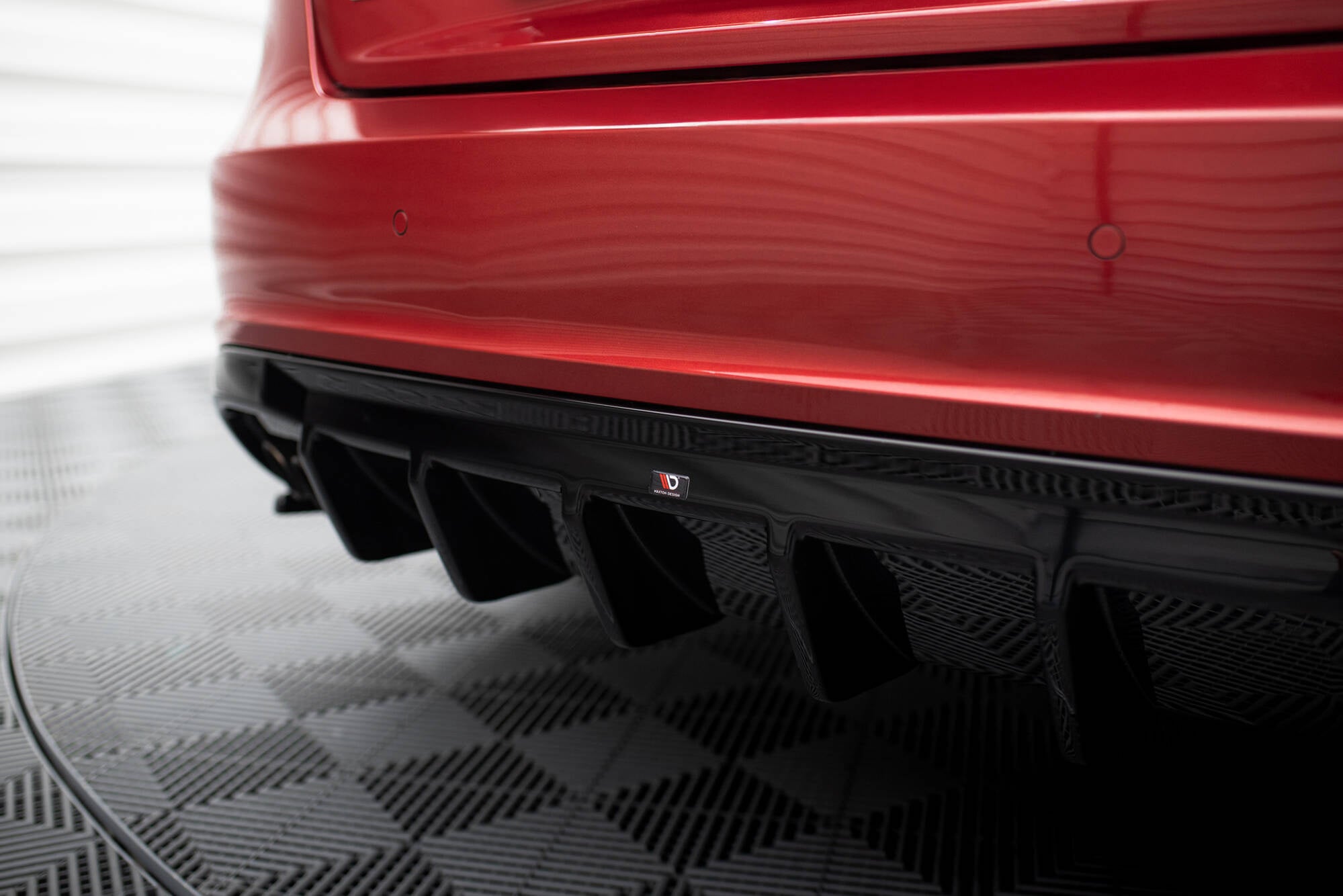 Prelungire difuzor bara spate Audi A5 Sline S5 Sportback 8T 2007-2011 v45 - Maxton Design