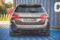 Prelungire difuzor bara spate imitatii evacuare finala Peugeot 308 SW Mk2 Facelift 2017-2021 v7 - Maxton Design