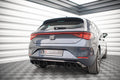 Prelungire difuzor bara spate si imitatii evacuare finala Seat Leon FR Hatchback Mk4 2020- v26 - Maxton Design