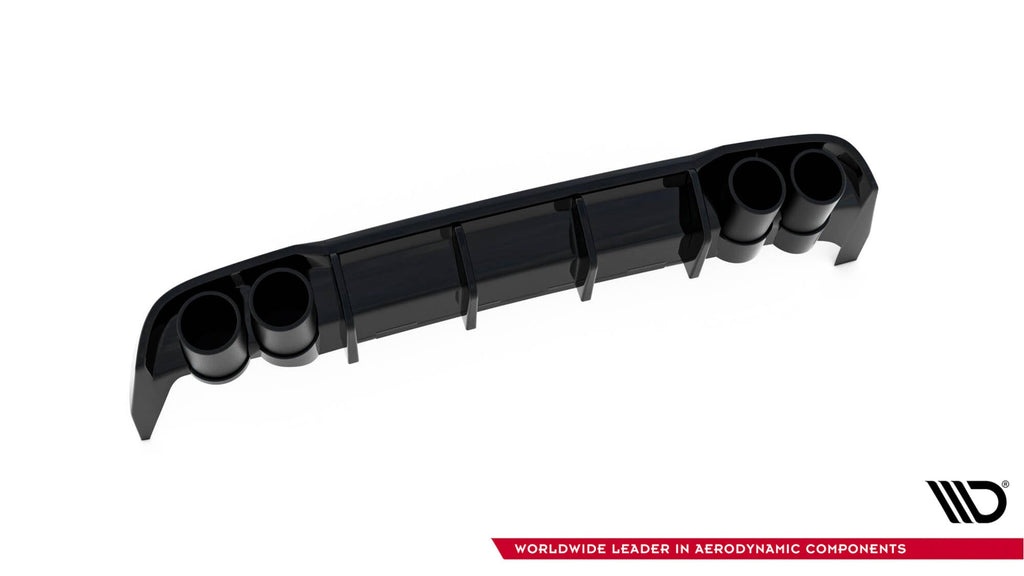 Prelungire difuzor bara spate plus imitatii evacuare Seat Leon ST FR Mk4 2020- v34 - Maxton Design