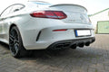 Prelungire difuzor bara spate Mercedes C Class C205 63AMG Coupe 2016-2018 v3 - Maxton Design
