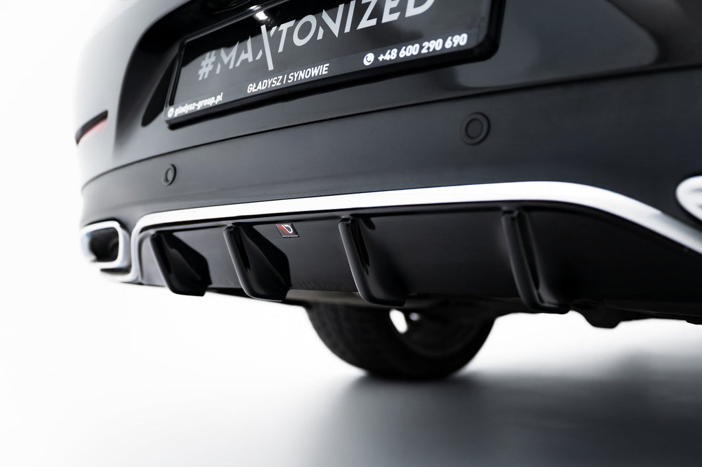 Prelungire difuzor bara spate Mercedes CLS C257 AMG-Line 2018- v1 - Maxton Design