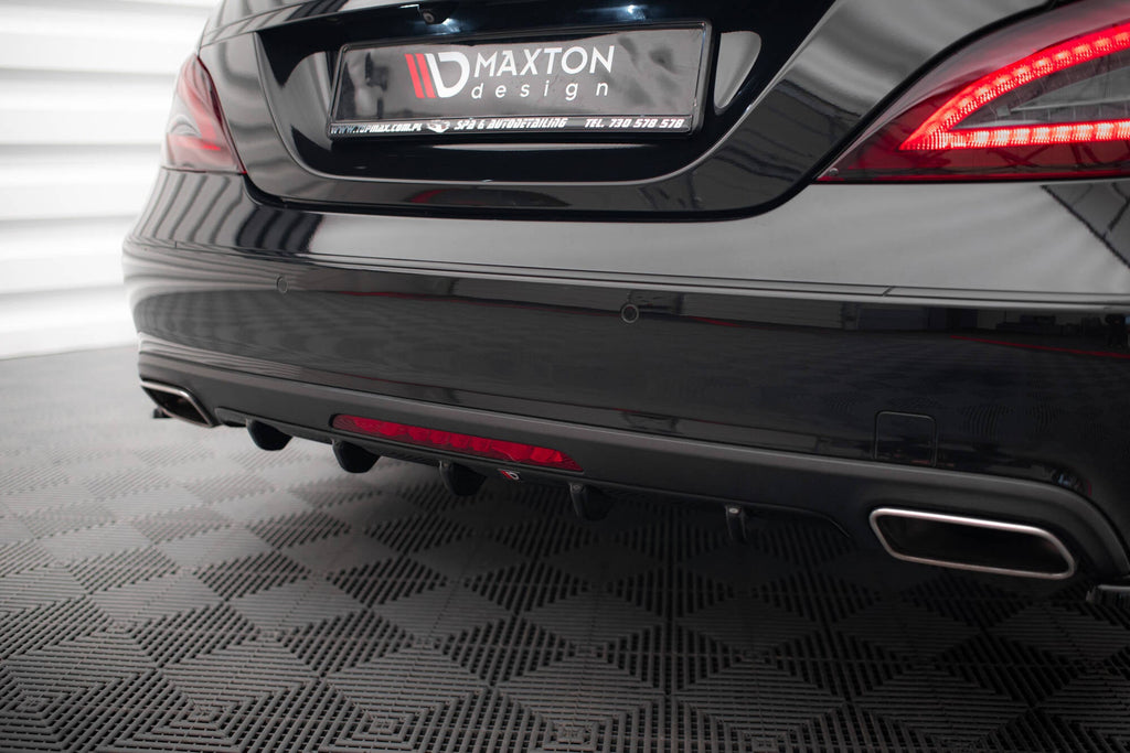 Prelungire difuzor bara spate Mercedes CLS C218 2011-2018 v1 - Maxton Design