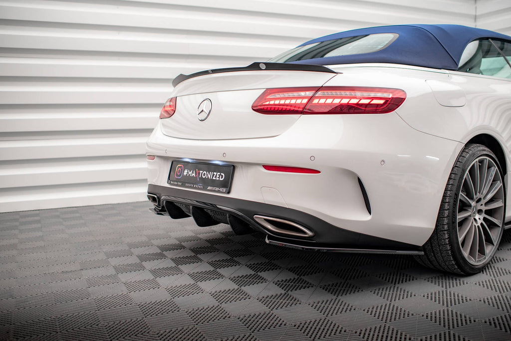 Prelungire difuzor bara spate Mercedes E Class W213 Coupe Amg-Line 2017- v1 - Maxton Design