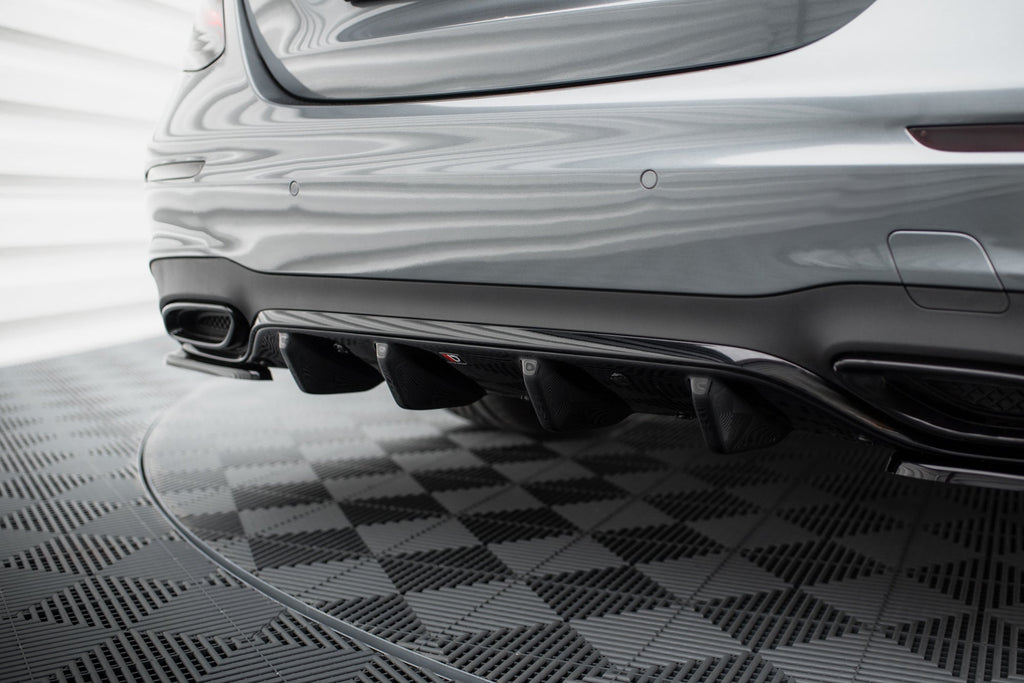 Prelungire difuzor bara spate Mercedes E Class W213 Amg-Line E43 AMG 2016- v3 - Maxton Design