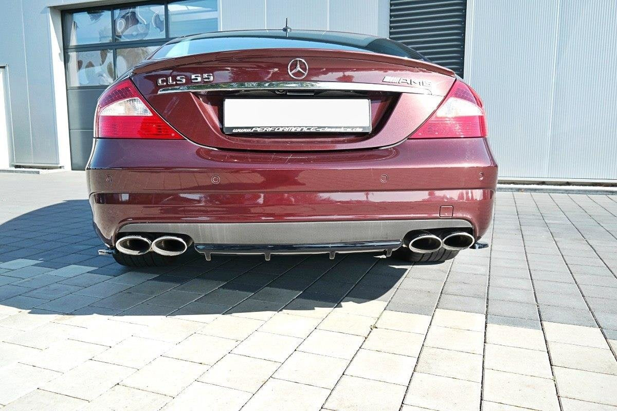Prelungire difuzor bara spate Mercedes CLS C219 55AMG 2004-2006 v2 - Maxton Design
