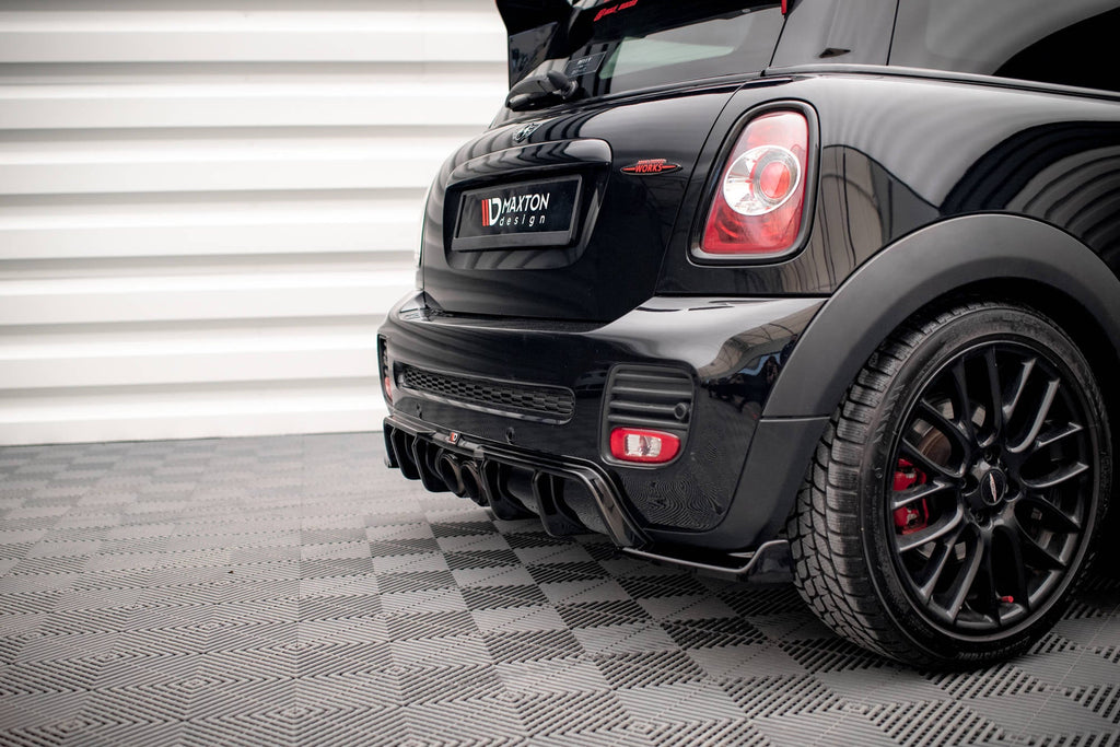 Prelungire difuzor bara spate Mini Cooper John Cooper Works R56 2006-2010 v5 - Maxton Design