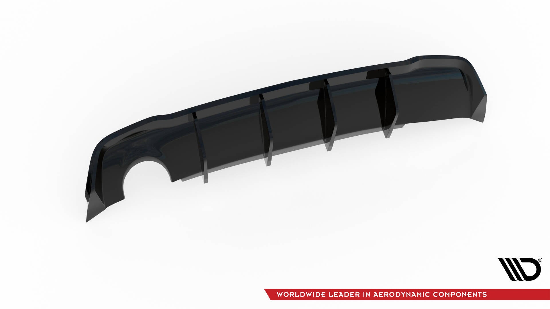 Prelungire difuzor bara spate Opel Astra GTC OPC-Line J 2011-2018 v9 - Maxton Design