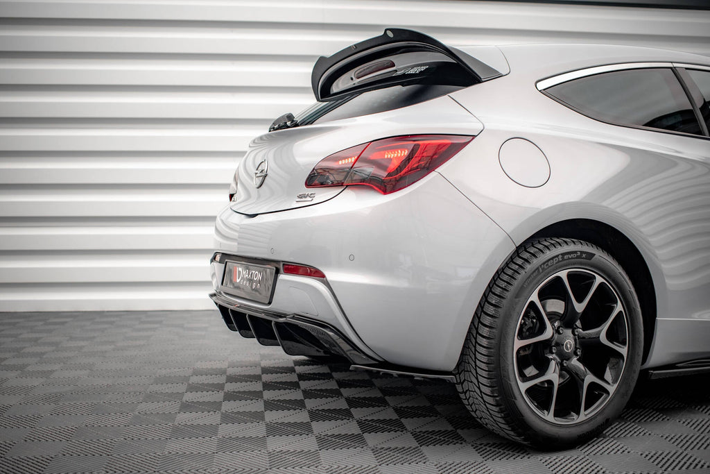 Prelungire difuzor bara spate Opel Astra GTC OPC-Line J 2011-2018 v9 - Maxton Design