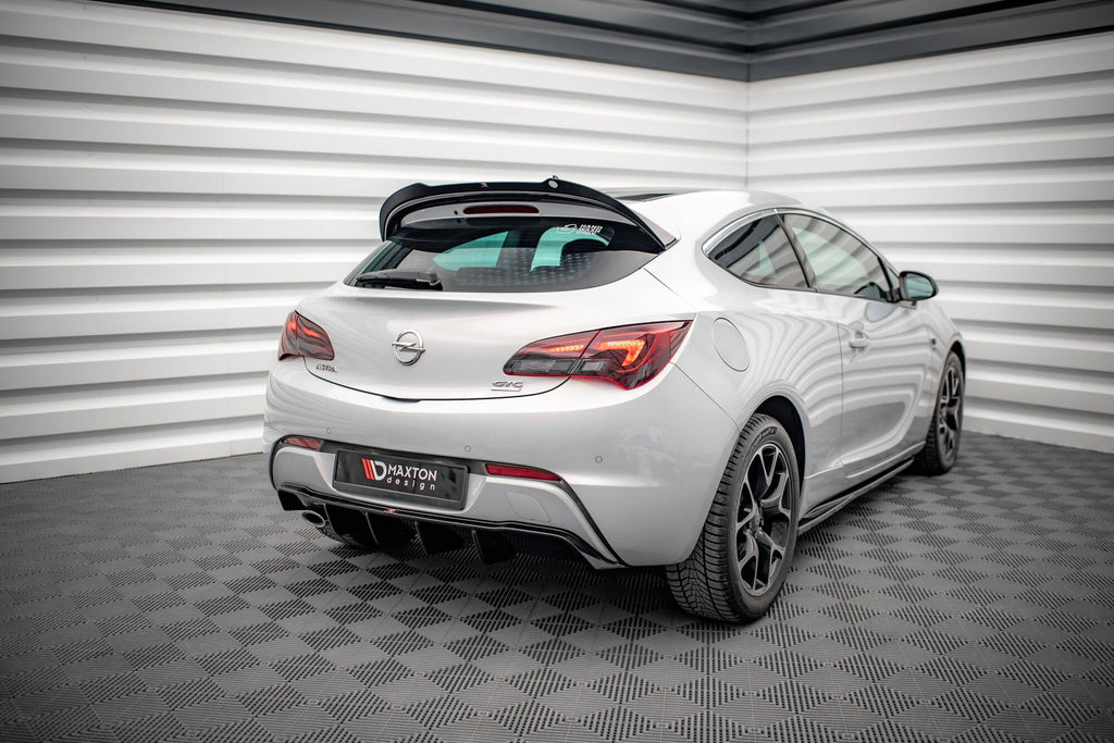 Prelungire difuzor bara spate Opel Astra GTC OPC-Line J 2011-2018 v9 - Maxton Design