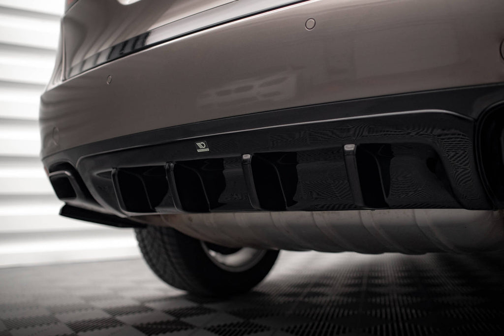 Prelungire difuzor bara spate Porsche Cayenne Mk2 2010-2014 v1 - Maxton Design