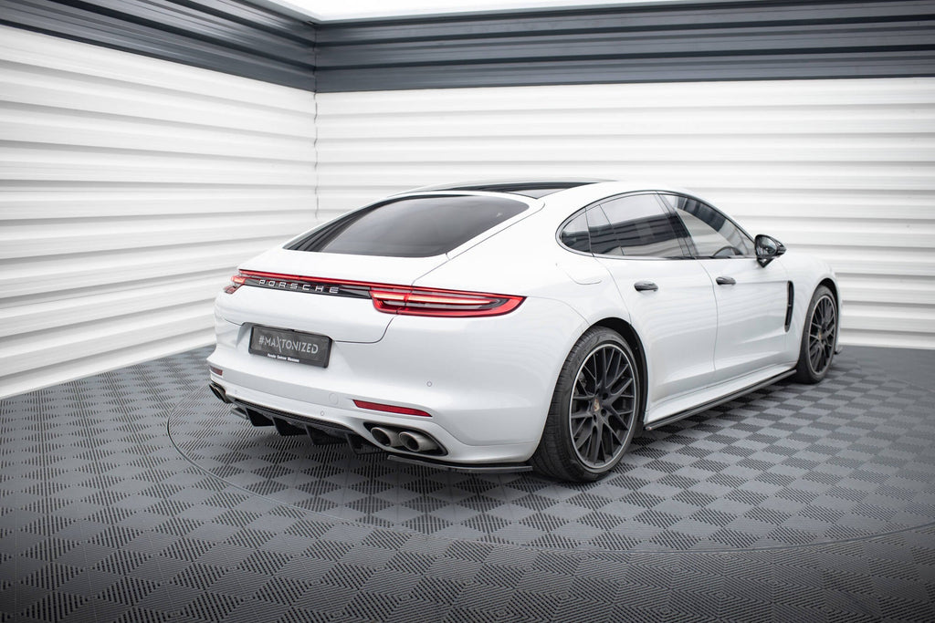 Prelungire difuzor bara spate Porsche Panamera Turbo GTS 971 2016- v2 - Maxton Design