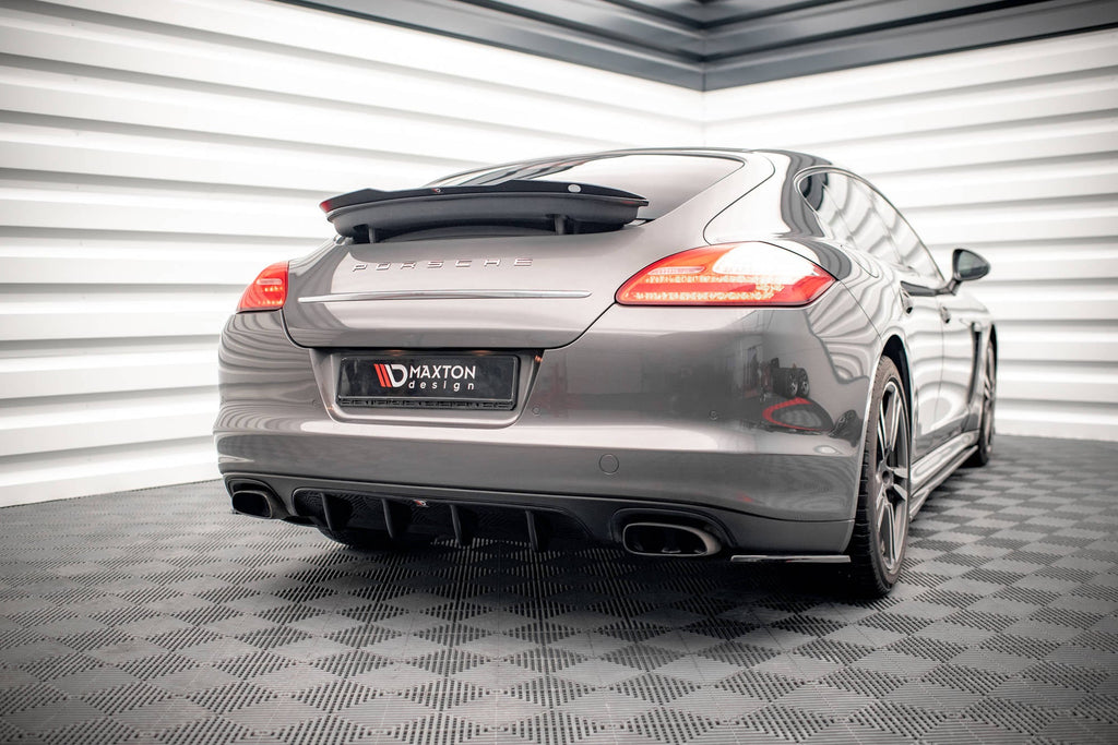 Prelungire difuzor bara spate Panamera / Panamera Diesel 970 2009-2013 v4 - Maxton Design