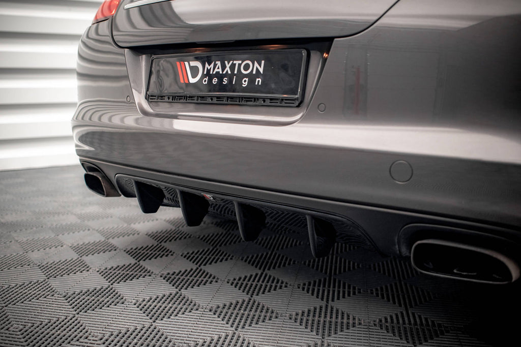 Prelungire difuzor bara spate Panamera / Panamera Diesel 970 2009-2013 v4 - Maxton Design