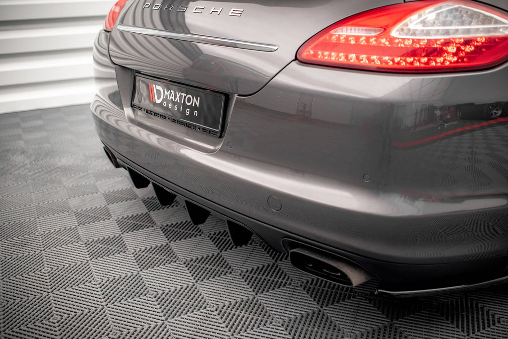 Prelungire difuzor bara spate Panamera / Panamera Diesel 970 2009-2013 v4 - Maxton Design