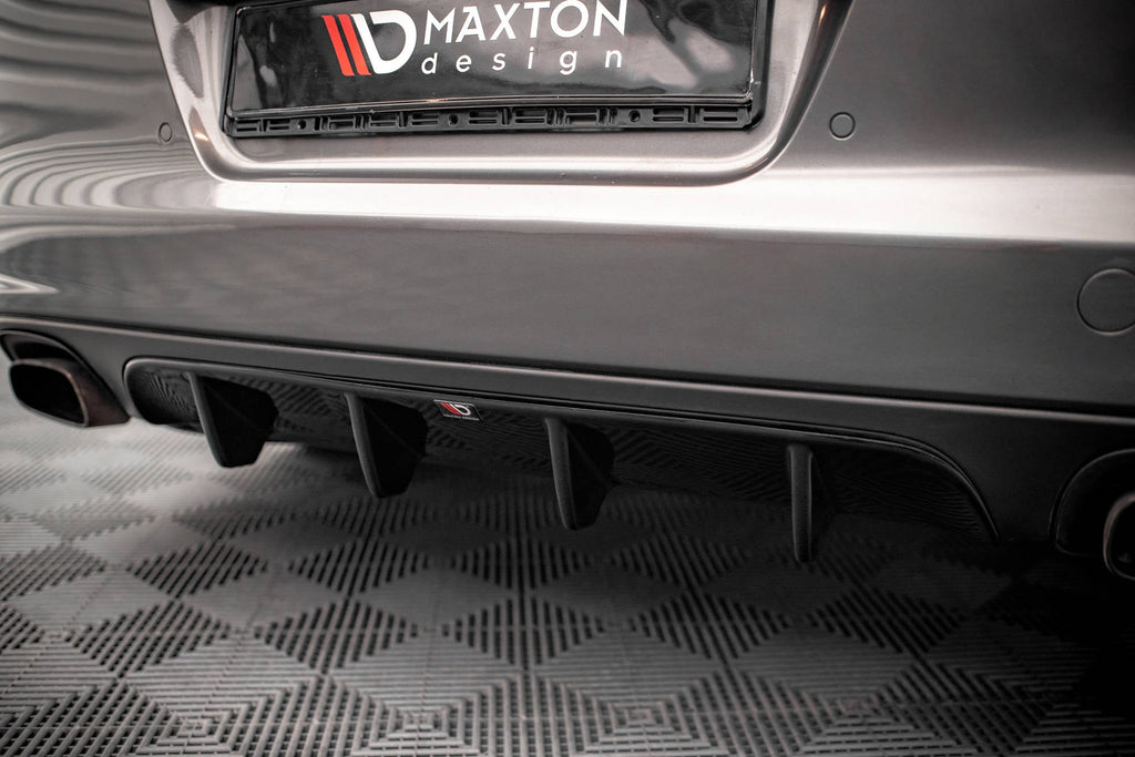 Prelungire difuzor bara spate Panamera / Panamera Diesel 970 2009-2013 v4 - Maxton Design