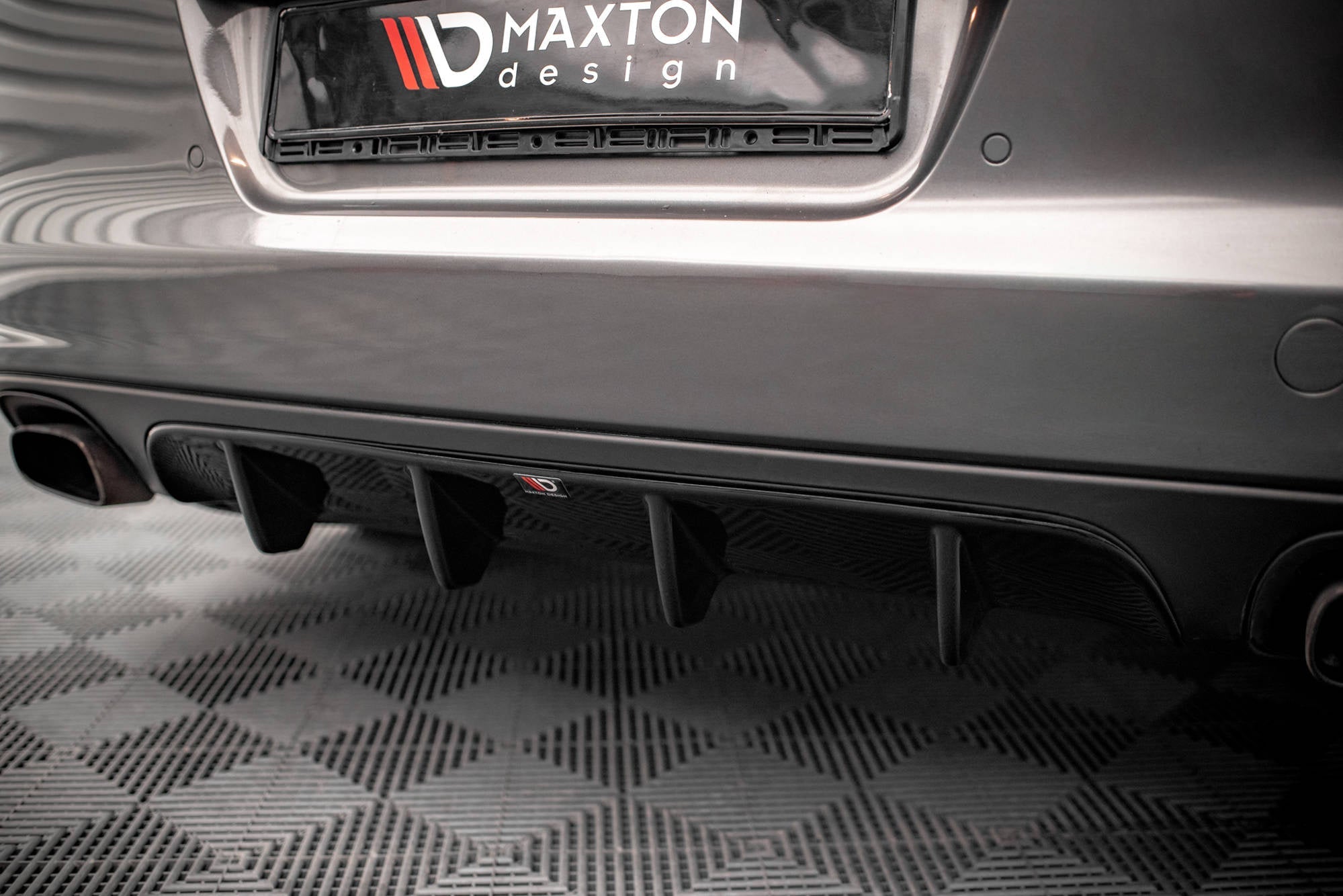 Prelungire difuzor bara spate Panamera / Panamera Diesel 970 2009-2013 v4 - Maxton Design