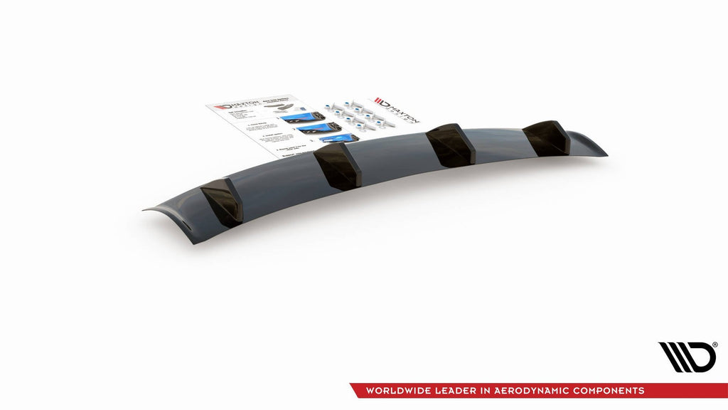 Prelungire difuzor bara spate Porsche Panamera Turbo 970 Facelift 2013-2016 v2 - Maxton Design