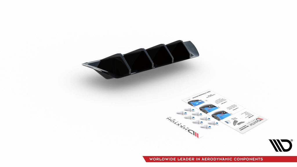 Prelungire difuzor bara spate Seat Ibiza Mk5 2017-2021 v2 - Maxton Design