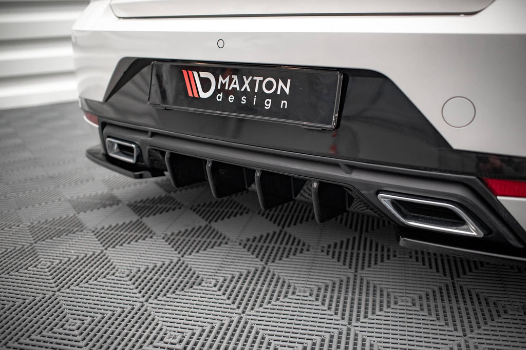 Prelungire difuzor bara spate Seat Ibiza Mk5 2017-2021 v2 - Maxton Design
