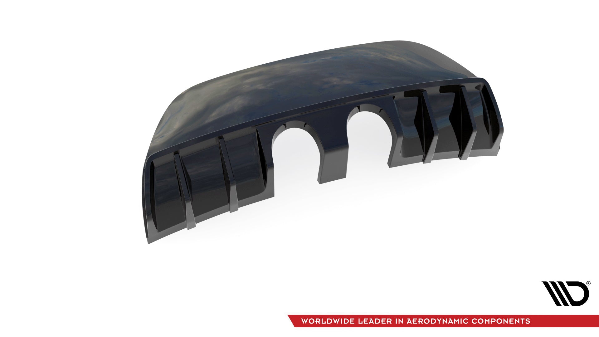 Prelungire difuzor bara spate Seat Leon 2 1P 1P1 Cupra FR Facelift 2009-2012 v3 - Maxton Design