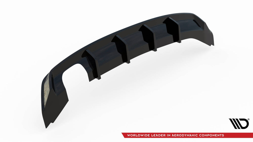 Prelungire difuzor bara spate Seat Leon Mk3 Facelift 2016-2020 v27 - Maxton Design