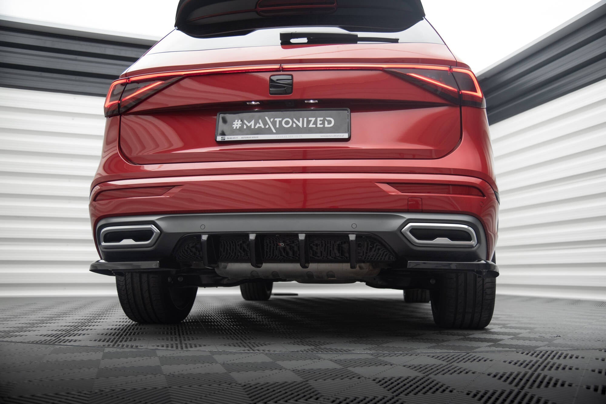Prelungire difuzor bara spate Seat Tarraco FR Mk1 2018- v1 - Maxton Design