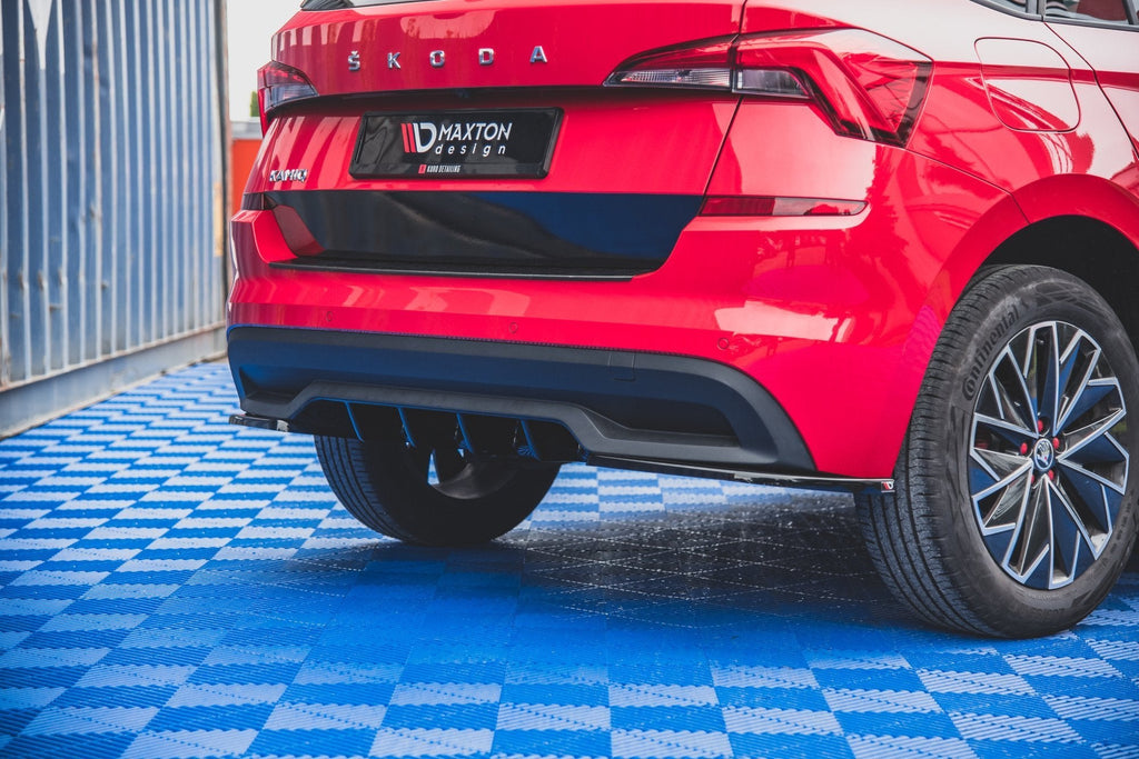 Prelungire difuzor bara spate Skoda Kamiq 2019- v2 - Maxton Design